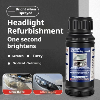 Cross-Border Special Supply Car Headlight Cleaning and Restoration Repair Fluid Tool Kit for Polishing and Coating Yellowed Light Shells