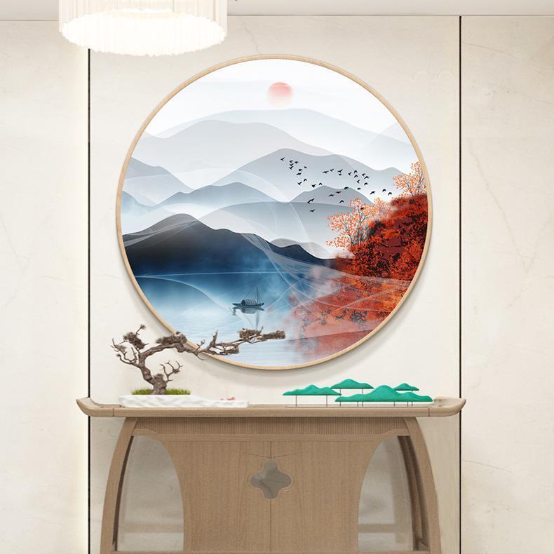 Productos genuinos Mona Lisa Royal punto de cruz Hongyun triple pintura simple paisaje salón colección bordado hilo hecho a mano image 3