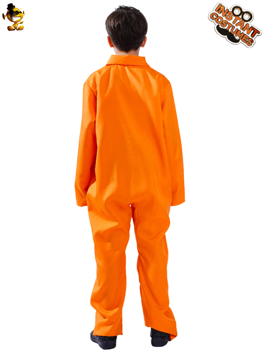 Halloween niño prisionero etapa rendimiento traje niño prisionero Cosplay traje niño prisionero uniforme