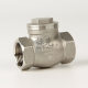 304 stainless steel horizontal check valve swing type H14W check valve internal thread thread 4 points DN15 check valve