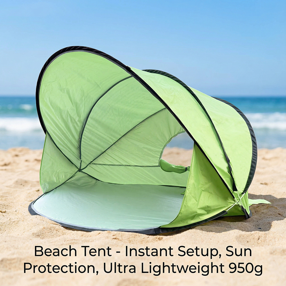 Carefully Selected Beach Tents, Sun Protection and Windproof Beach Tents, Fully Automatic Quick-Opening Outdoor Folding Sunshade for Outings