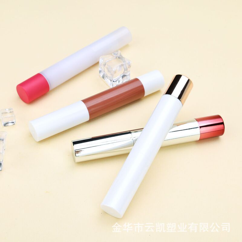 现货 银色旋转式ABS材质口红笔润唇膏管空管 口红包材|undefined