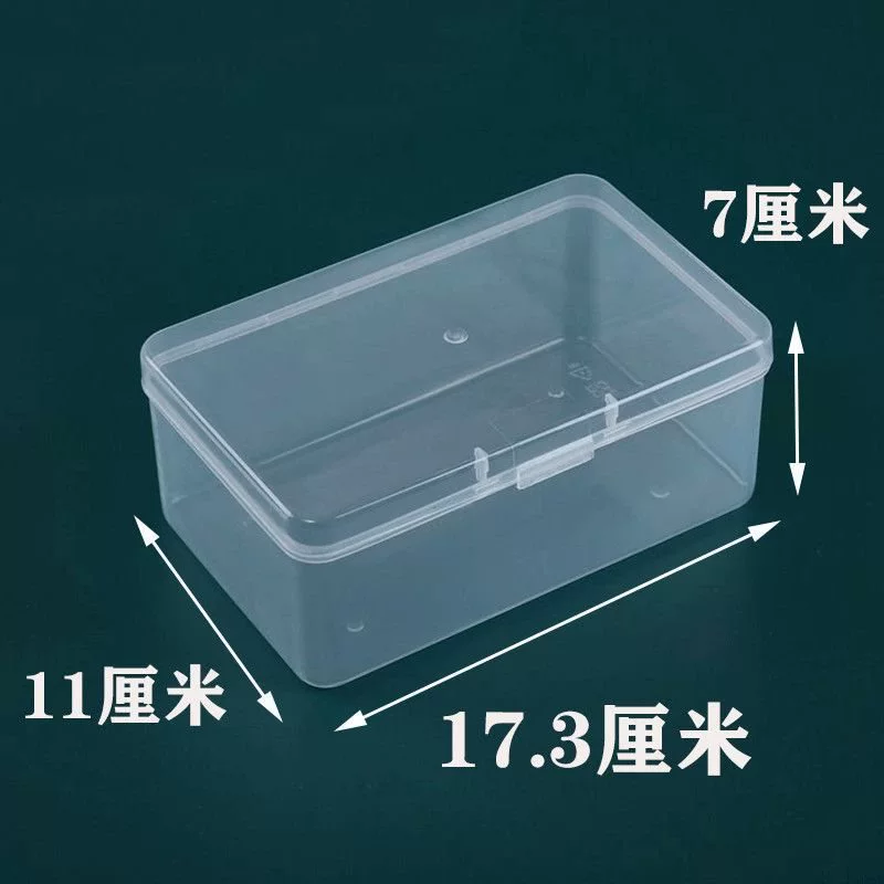 Rectangular universal transparent plastic medical mask