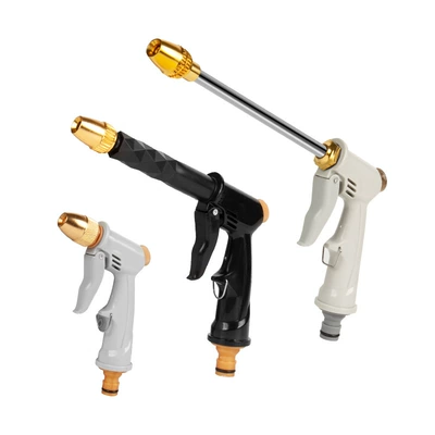 plastic long handle metal water | High pressure car wash water gun