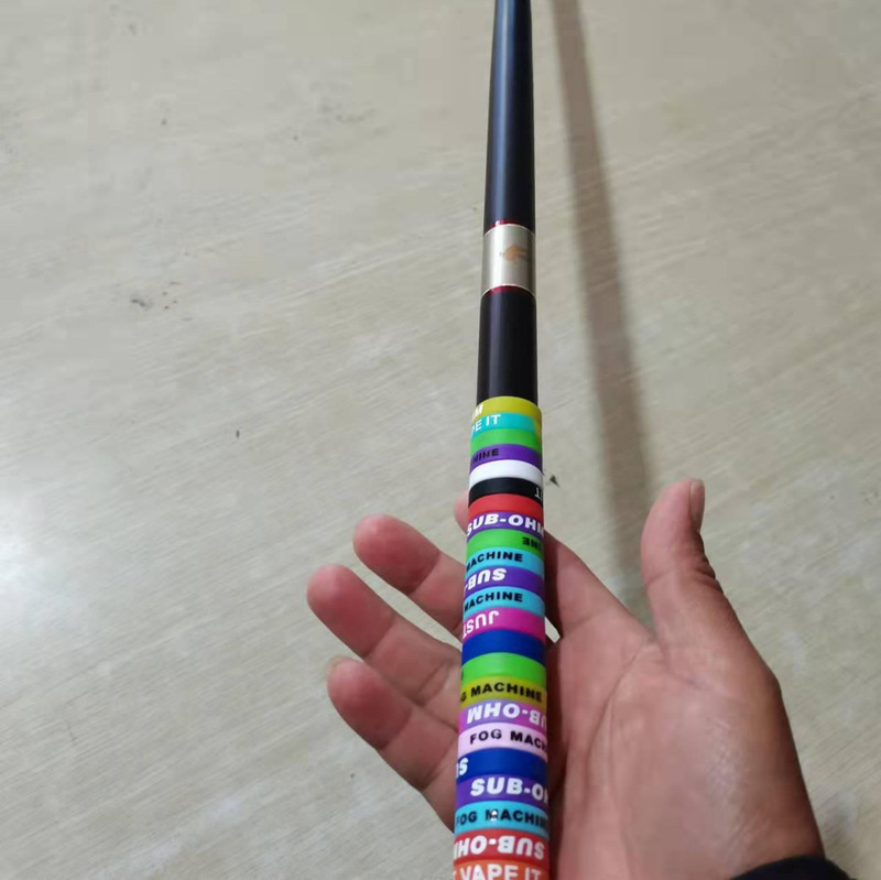在庫あり カラフルシリコンリング 釣り竿滑り止めリング スリングショットハンドルリング ルアーロッドシリコンカバー 縄跳びハンドルシリコンカバー|undefined
