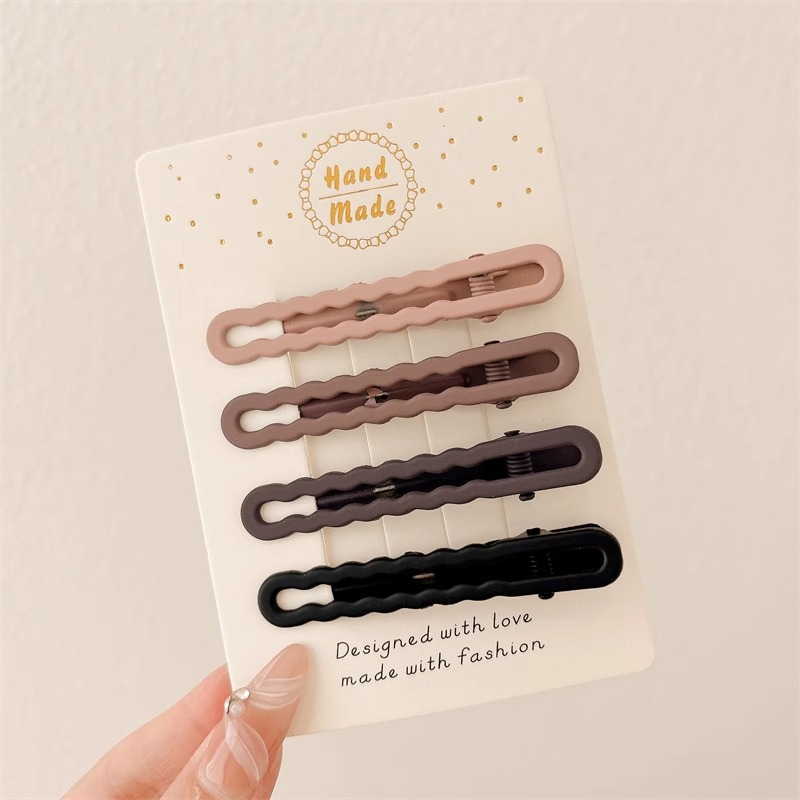 Meilad clip para el cabello para mujeres 2025 nuevo red lateral bang clip para el cabello frente clip para el cabello BB clip para el cabello