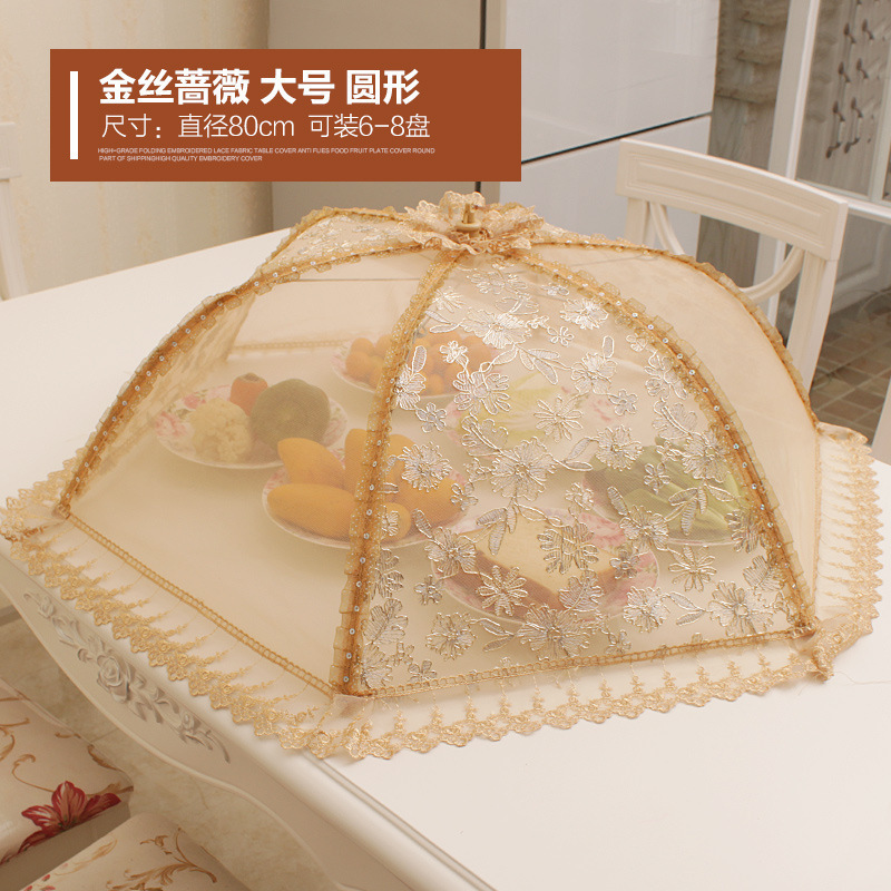 義烏メーカー夏メッシュライト高級大型折りたたみ家庭用野菜カバー防虫食事カバー食品カバー食品カバー|undefined