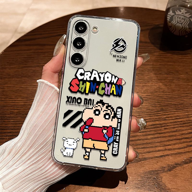 Suitable for Samsung S25 Phone Case, English Pixel Design, New Galaxy S24 Transparent Case, Full Coverage S23, Creative S22 Suitable for Samsung S25 Phone Case, English Pixel Design, New Galaxy S24 Transparent Case, Full Coverage S23, Creative S22