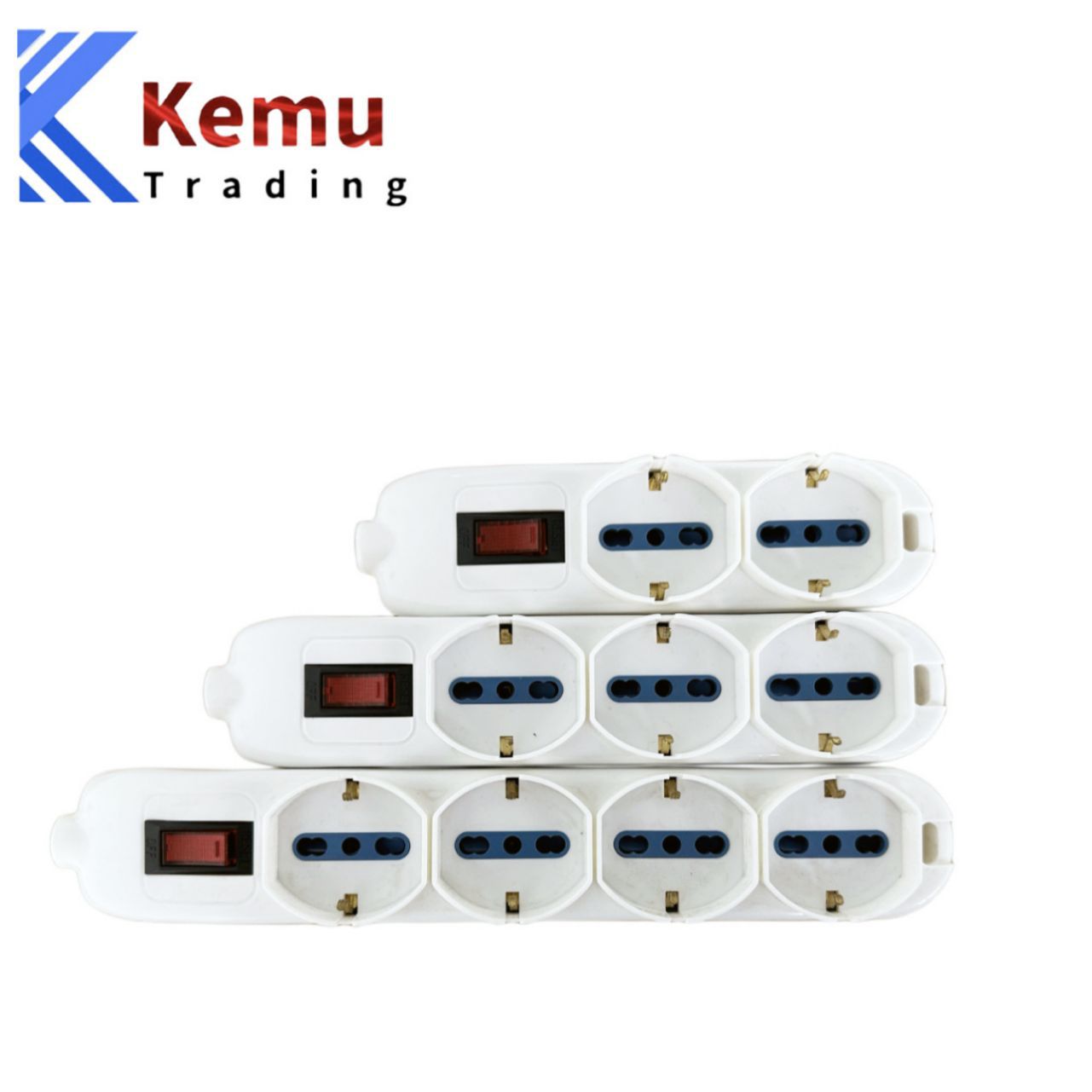 外贸热品意大利标三叉转接头多面多孔位拖线板带过载开关751106SK