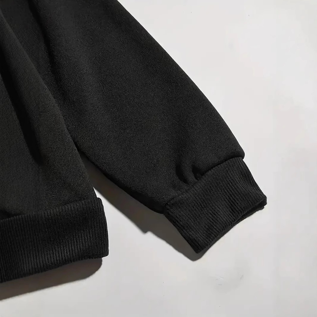 Suéter estampado para hombre de nueva calidad, suéter casual de moda fresco de algodón transpirable para hombre, ropa de calle