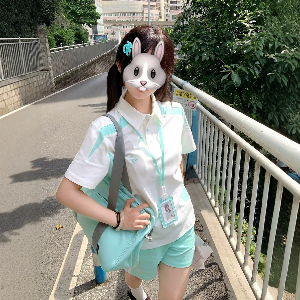 JK制服多色刺绣Polo衫体操服套装校供感休闲短裤日系运动排球套装