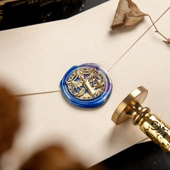 [Constellation Series] Suidisi embossed twelve constellations Libra and Cancer fire paint seal chapter head wholesale