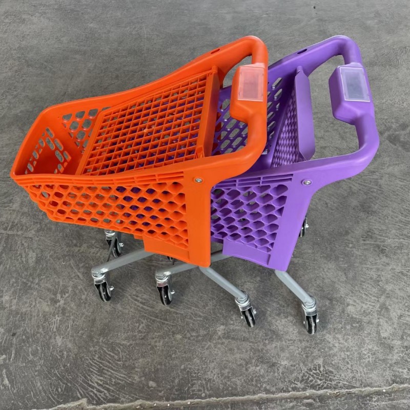 Nuevo carrito de compras de supermercado para niños parque de atracciones para niños casera de carrito de metal clip muñeca juguete carro