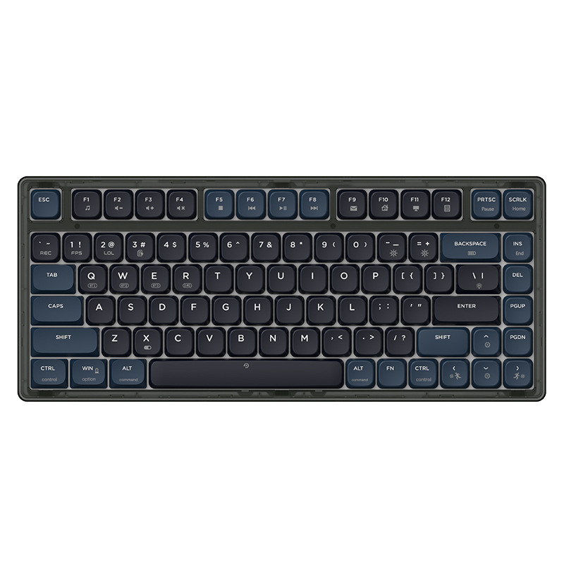 Heijue AK832PRO カラー スクリーン有線 Bluetooth 2.4 3 モード メカニカル キーボード ガスケット構造低軸 PBT キーキャップ|undefined