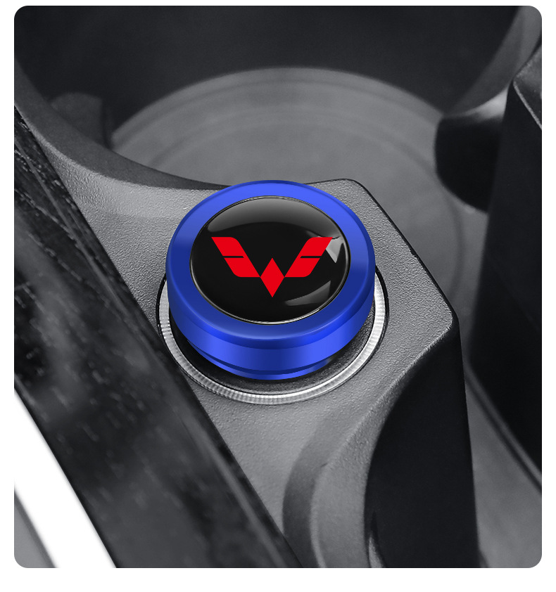 For Wuling MINI Xingchi Jiachen Xingchen Kaijie Hongguang S3 Cigarette Light Dust Plug Waterproof Metal Protective Cover