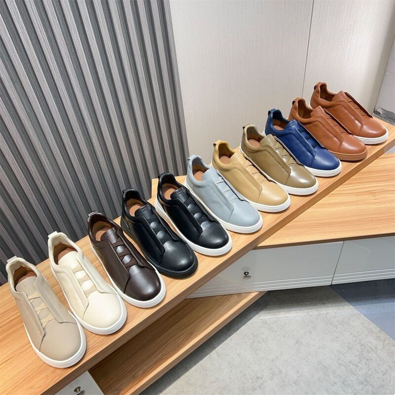 European Foreign Trade High-End Men's Shoes, New Men's Slip-On Casual Sneakers, Trendy Fashion Business Shoes, Genuine Leather Slip-Ons European Foreign Trade High-End Men's Shoes, New Men's Slip-On Casual Sneakers, Trendy Fashion Business Shoes, Genuine Leather Slip-Ons