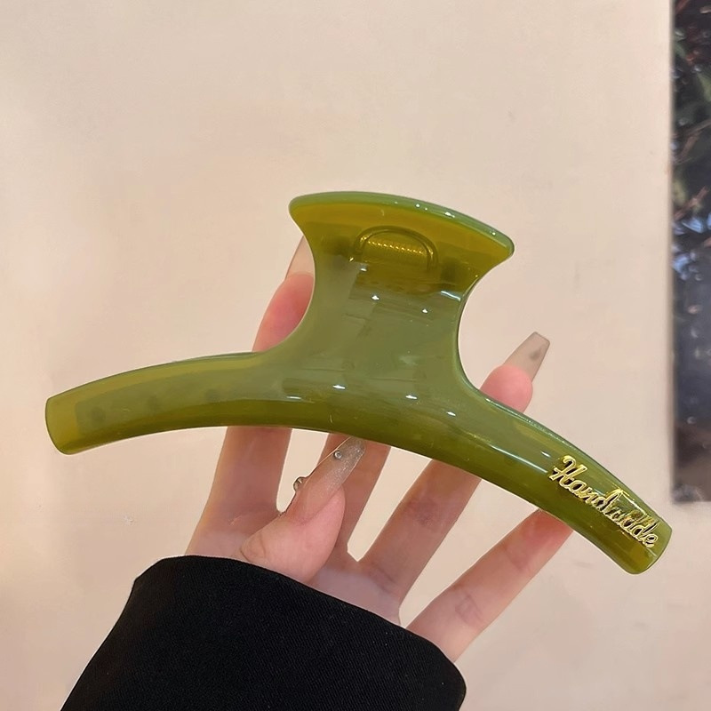 초록색 글자 초대형 둥근 모서리 교차형 15CM