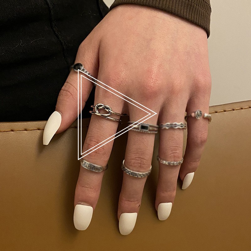 Retro Geometric Silver Plated Plating Womenu0027S Open Ring 1 Piece