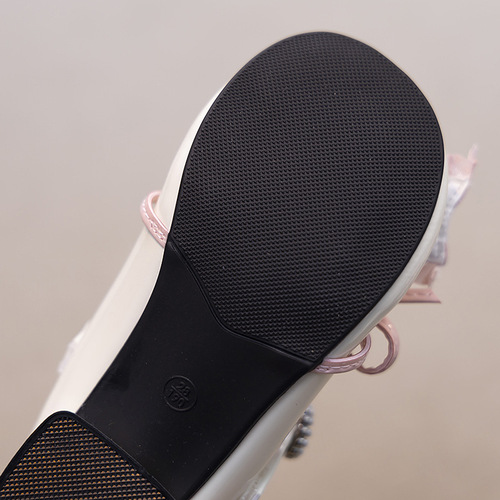 Children's shoes 2025 new arrival pink small high-heel sweet fashionable shallow mouth shoes pretty princess shoes single shoes