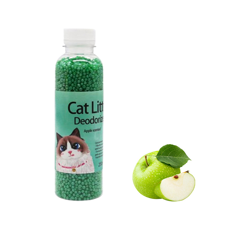 Venta al por mayor carbón activado adsorción desodorante gato arena desodorante partículas gato arena desodorante cuentas gato camada compañero desodorante cuentas