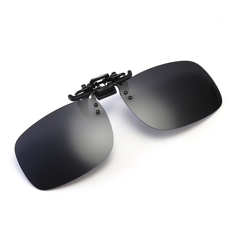 Square Polarized Sunglasses Clip-On Lenses for Driving, Prescription Clip-On Lenses, Night Vision Clip-On Lenses for Men and Women, Wholesale from Manufacturer