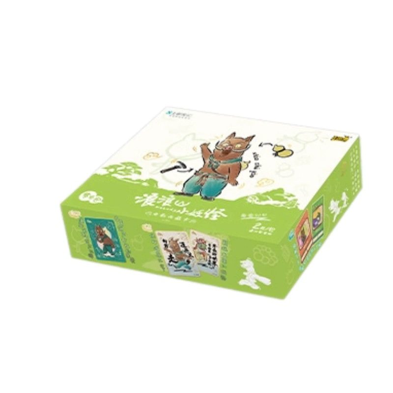 Каю Genuine Langlang Mountain Little Monster Pig Monster Card Dream Pack Courage Pack First Collection Card Full Box of Cards