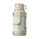 Outdoor Thermos Pot 316 Stainless Steel Super Large Capacity Thermos Cup Portable Sports Kettle with Small Bowl for Tea Separation