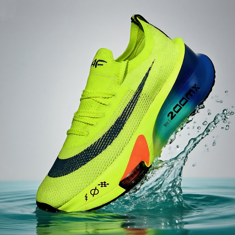 Marathon Running Shoes for Boys, Full-Length Carbon Plate, Ultra-Light Mesh, Non-Stuffy Sports Shoes, Soft-Soled Fly-Knit Shoes for Women Marathon Running Shoes for Boys, Full-Length Carbon Plate, Ultra-Light Mesh, Non-Stuffy Sports Shoes, Soft-Soled Fly-Knit Shoes for Women