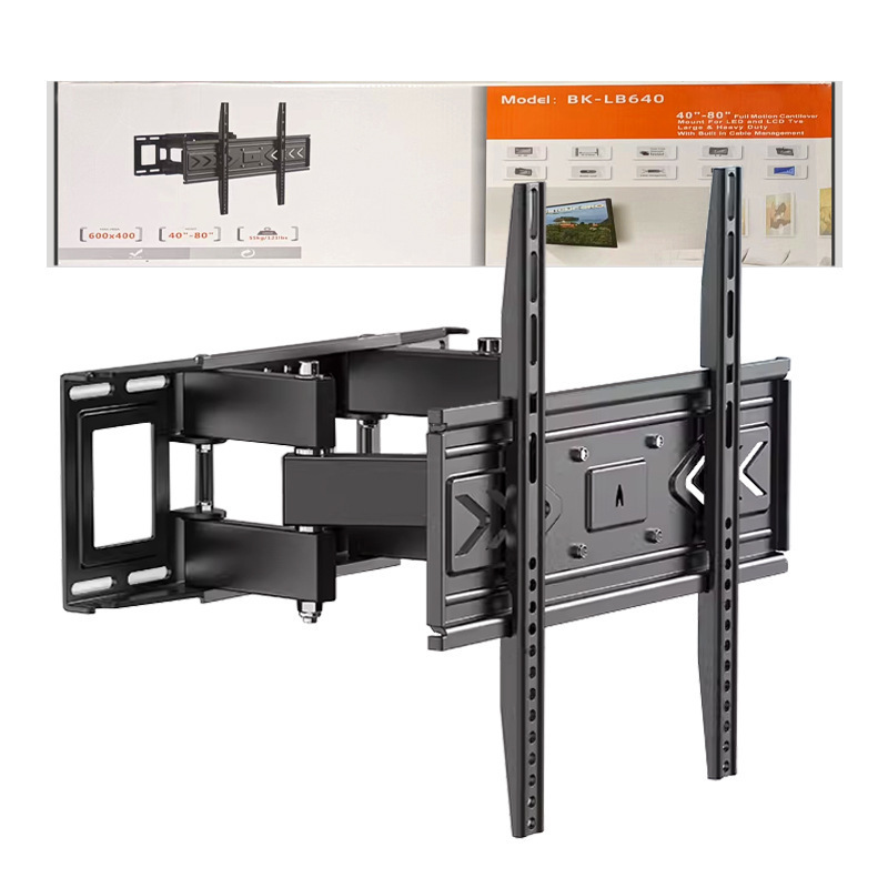 Soporte de TV para Minoristas, Soporte de TV Giratorio Telescópico, Soporte de TV de 14 a 120 Pulgadas, Todas las Categorías