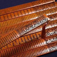 竹の彫刻の戒尺の家庭用の厚い竹の弟子の規は竹を編むことを勧めます。