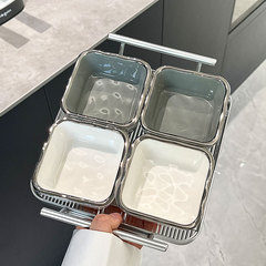 Light Luxury Ceramic Divided Snack Plate, Non-Slip Texture Dry Fruit Container, Home-Use Simple & Stylish Storage Dry Fruit Tray—Wholesale