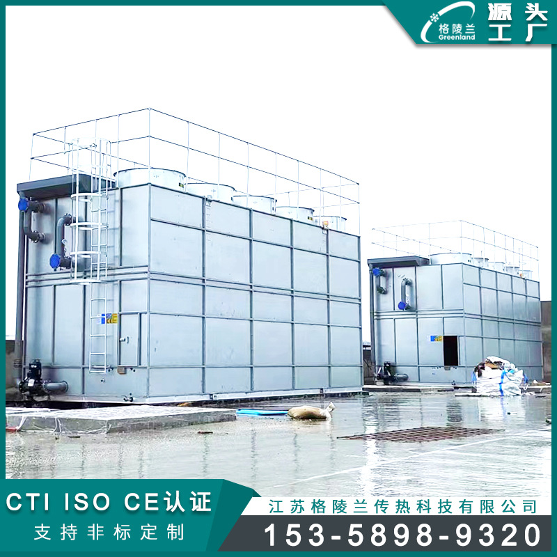 闭式冷却塔100t 小流量冷却水塔60t 柴油发电机闭式循环冷却系统