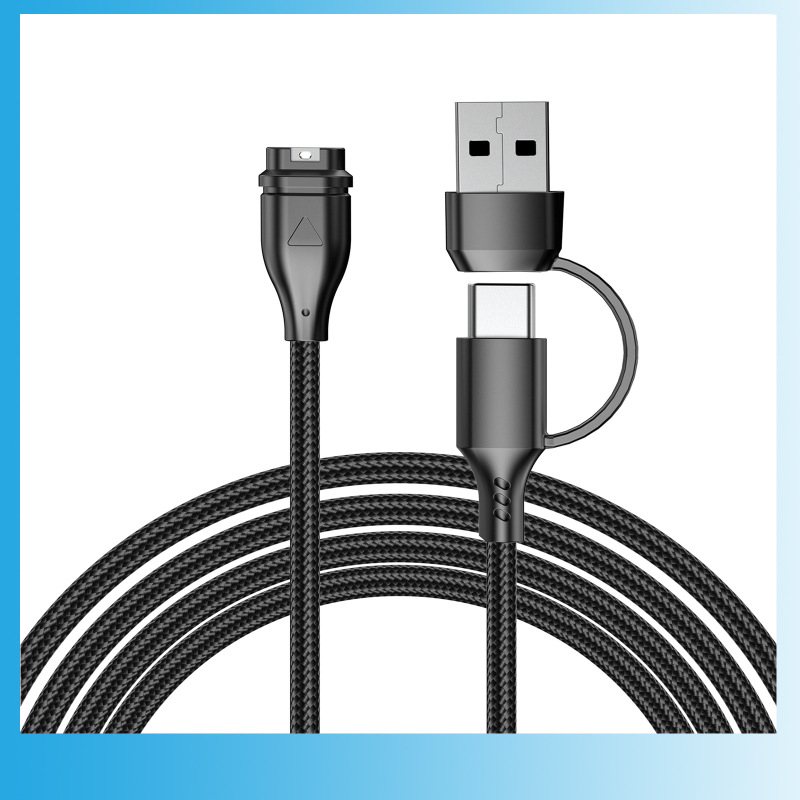 Garmin Watch Fenix5X 8 6X 7S Charger Forerunner570 Charging Cable Adapter