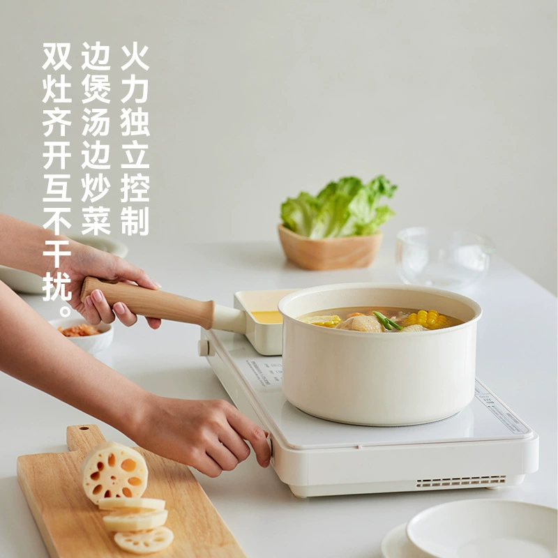 Olayks IH dual stove induction cooker high power multi-function hotpot cooking integrated