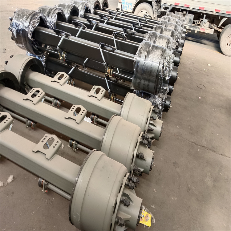 Trailer Axle German-Style Trailer Axle Semi-Trailer American-Style Axle American-Style Trailer Accessories Rear Axle Assembly