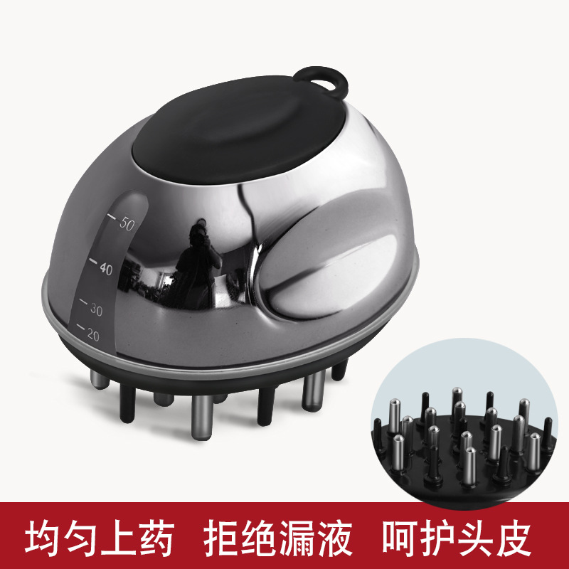 558 액체 가이드 빗 14 핀 그레이