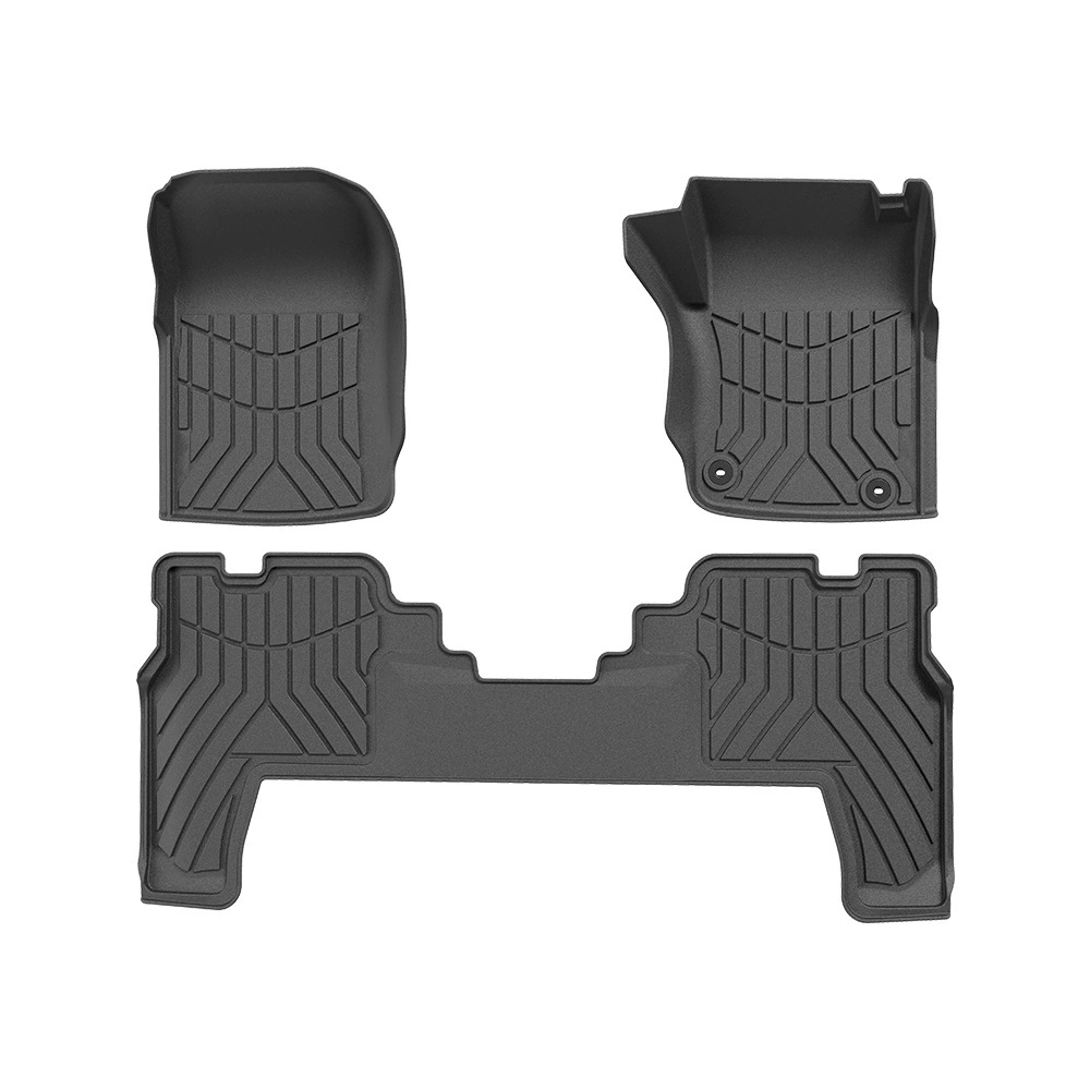 Для Mitsubishi Mitsubishi Triton UTE MR 2019 противоскользящие TPE автомобиля передняя и задняя ножные коврики