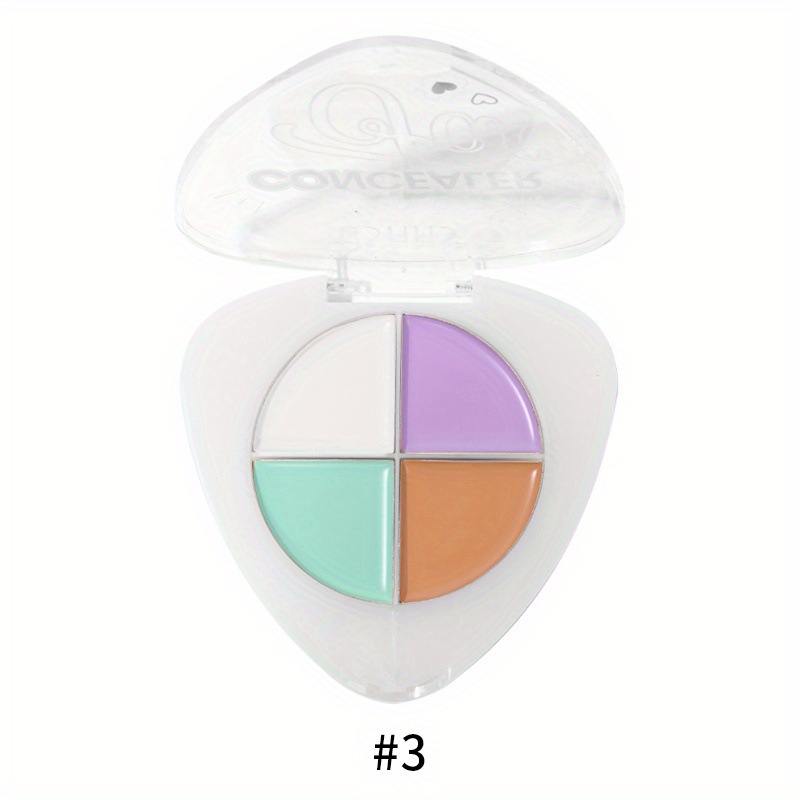 Maquillaje transfronterizo USHAS para reparación de seis colores, sombra, resaltado, corrector, corrector de sombra de ojos brillante mate