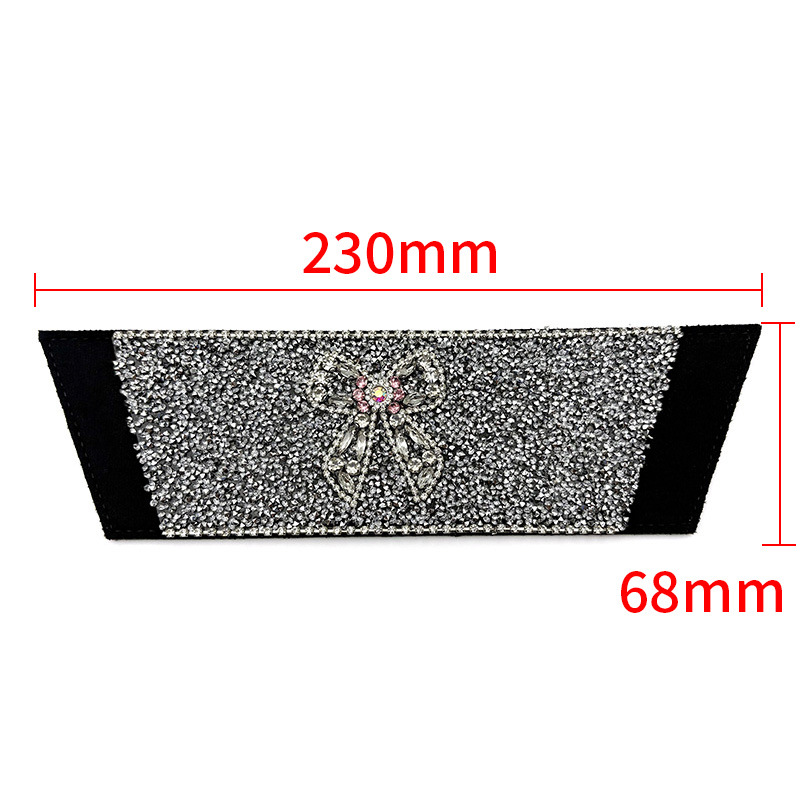 Nuevos accesorios de zapato DIY una sola forma de sandalias de diamante semiacabados zapatillas taladro superior