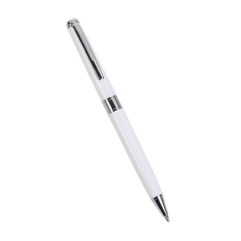 Comercio exterior de alta calidad de metal pluma de la firma de negocios bolígrafo Conferencia regalo publicidad pluma aceite pluma letras logotipo