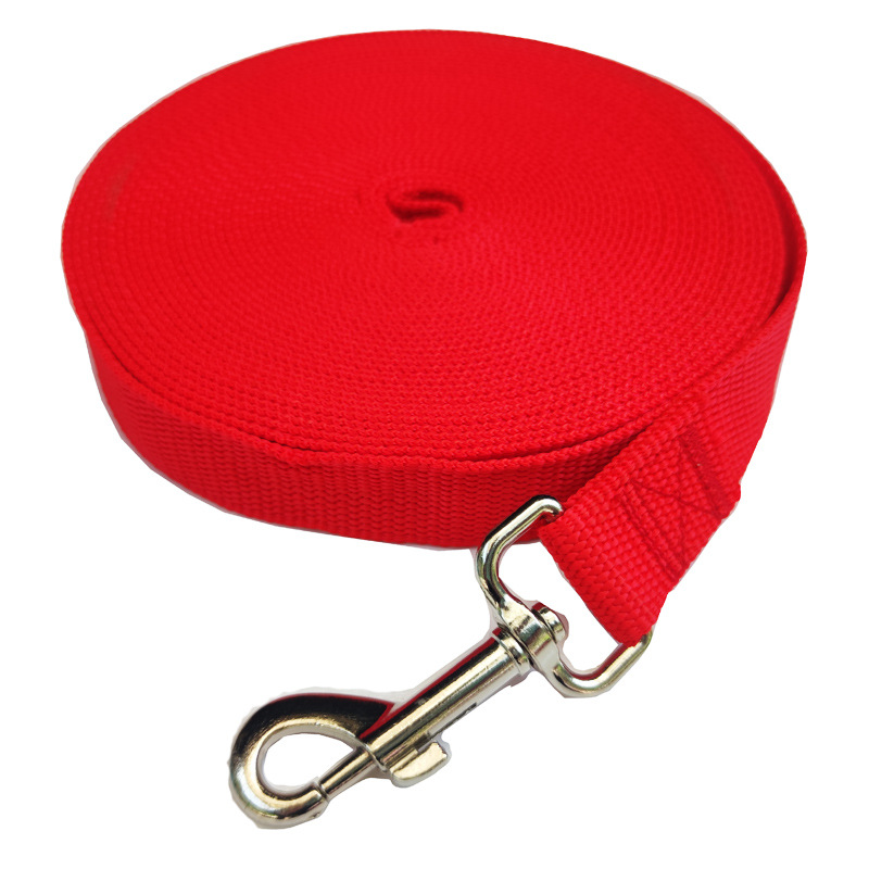 Entrenamiento de seguimiento de la cuerda de entrenamiento del perro gato correa de seguimiento 3 M 5 M 8 M 10 m 15 M 20 m cuerda de perro cuerda de tracción alargada