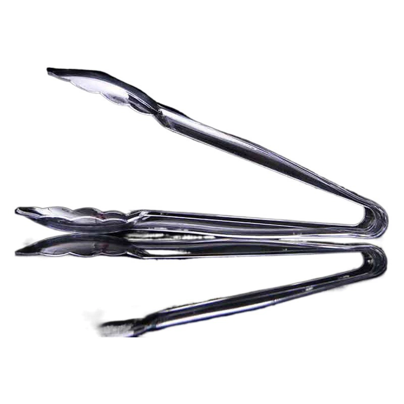 Общественный горящий отель прозрачный пластиковый ПК зажим для торта комната акриловый зажим для еды термостойкий зажим для выпечки