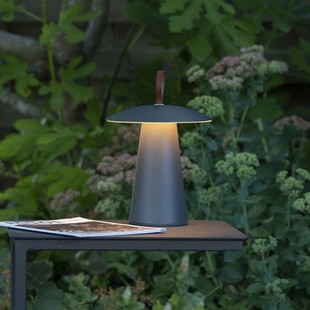 Portable Lamp Outdoor Nordic Rechargeable Night Light Modern Simple Desktop Atmosphere Lamp Outdoor Courtyard Balcony Decorative Lamp