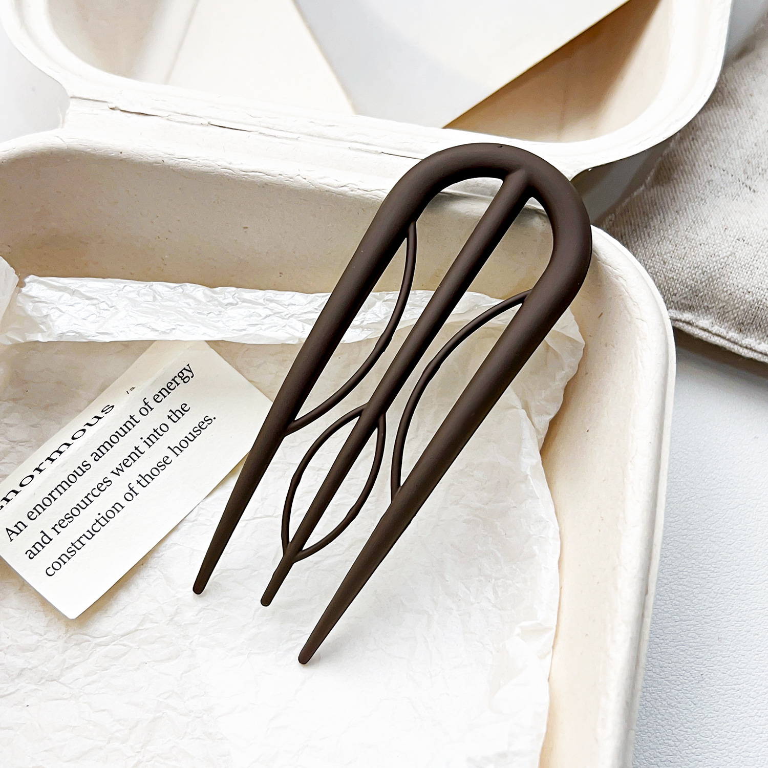 PC잎 빗 프로스트 다크 커피