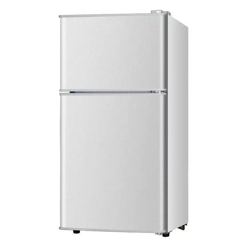 Sea?? Small refrigerator 128L small dual -door quiet first -level energy saving electricity, electric cold, creamless household rental dormitory