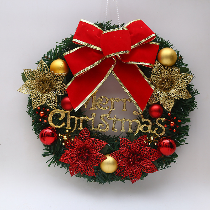 新品クリスマス装飾クリスマス籐30cmクリスマスリースクリスマスドア掛けホテルモールクリスマスペンダント|undefined