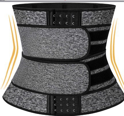 Gray 27 quality model [breasted two small belts]