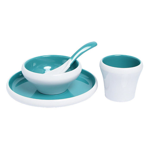 Melamine hot pot restaurant tableware four-piece set hotel hotel imitation porcelain high-end tableware plastic bowl and plate combination set wholesale 