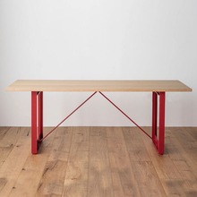 桦木工作台电脑桌办公桌家用客厅餐桌长方形书桌会议桌写字桌