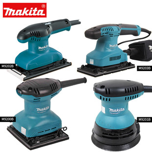 Makita M9200B woodworking sandpaper machine M9202B wood grinding M9204B polishing vibration sander M9203B
